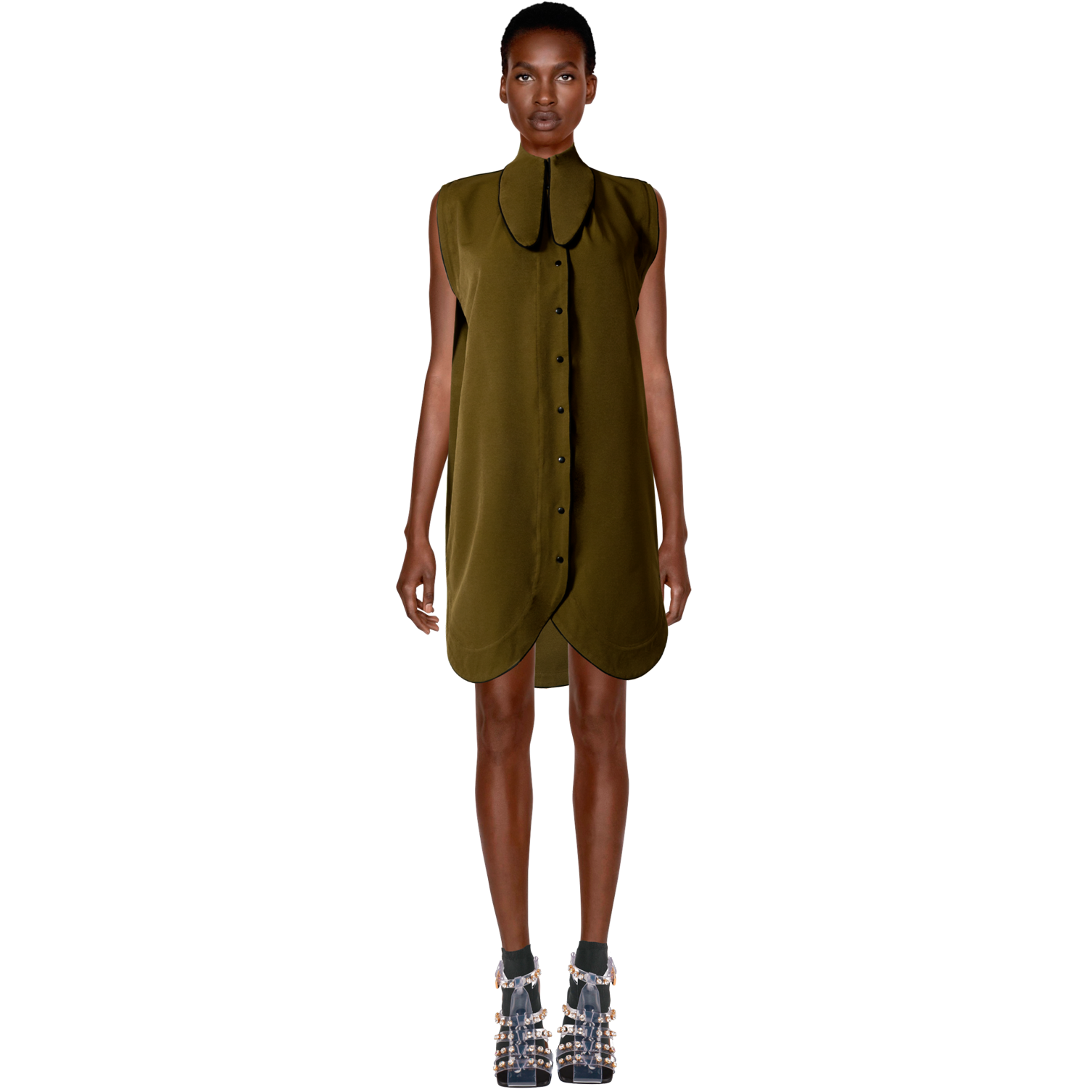 Margo Dress- Army