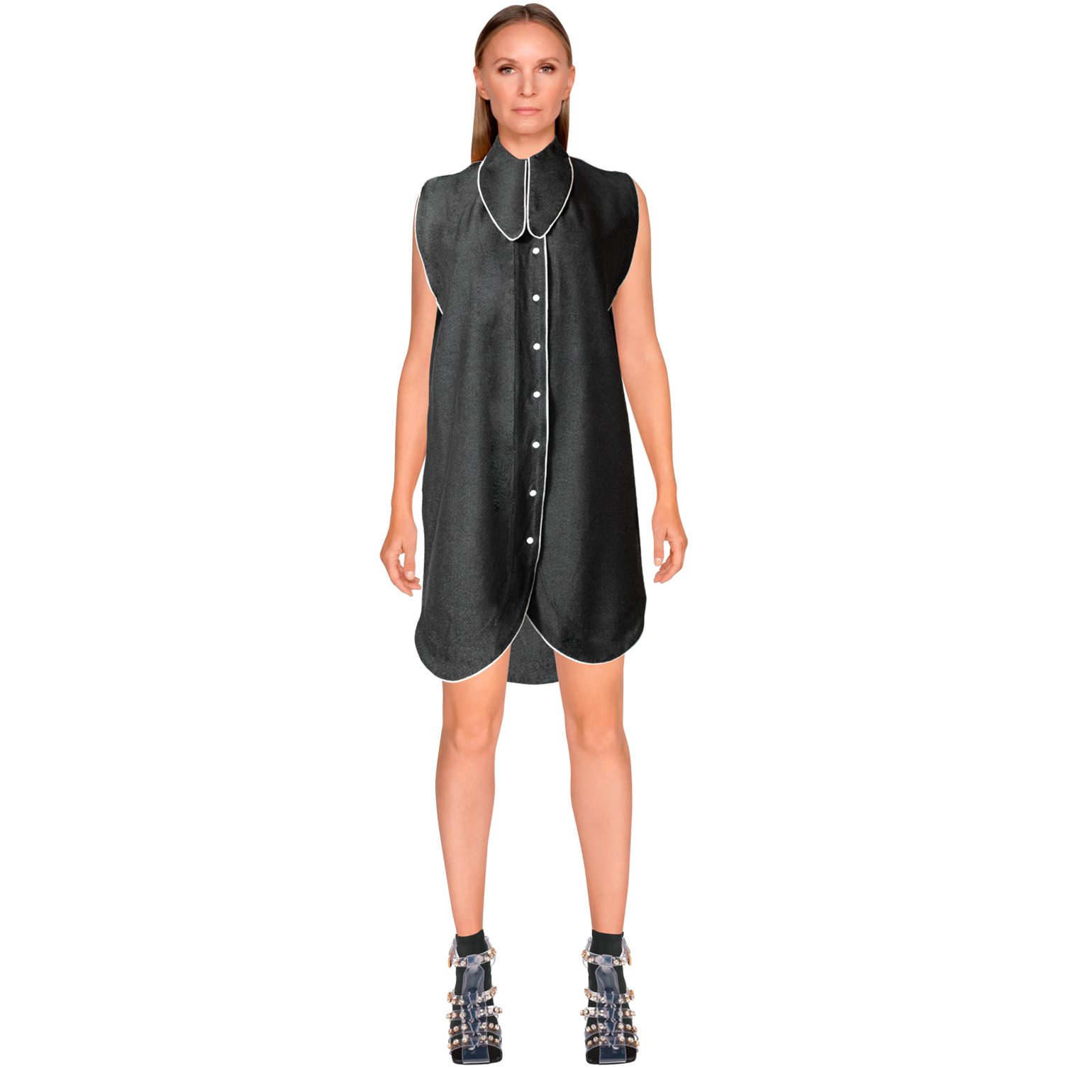 Margo Dress- Charcoal