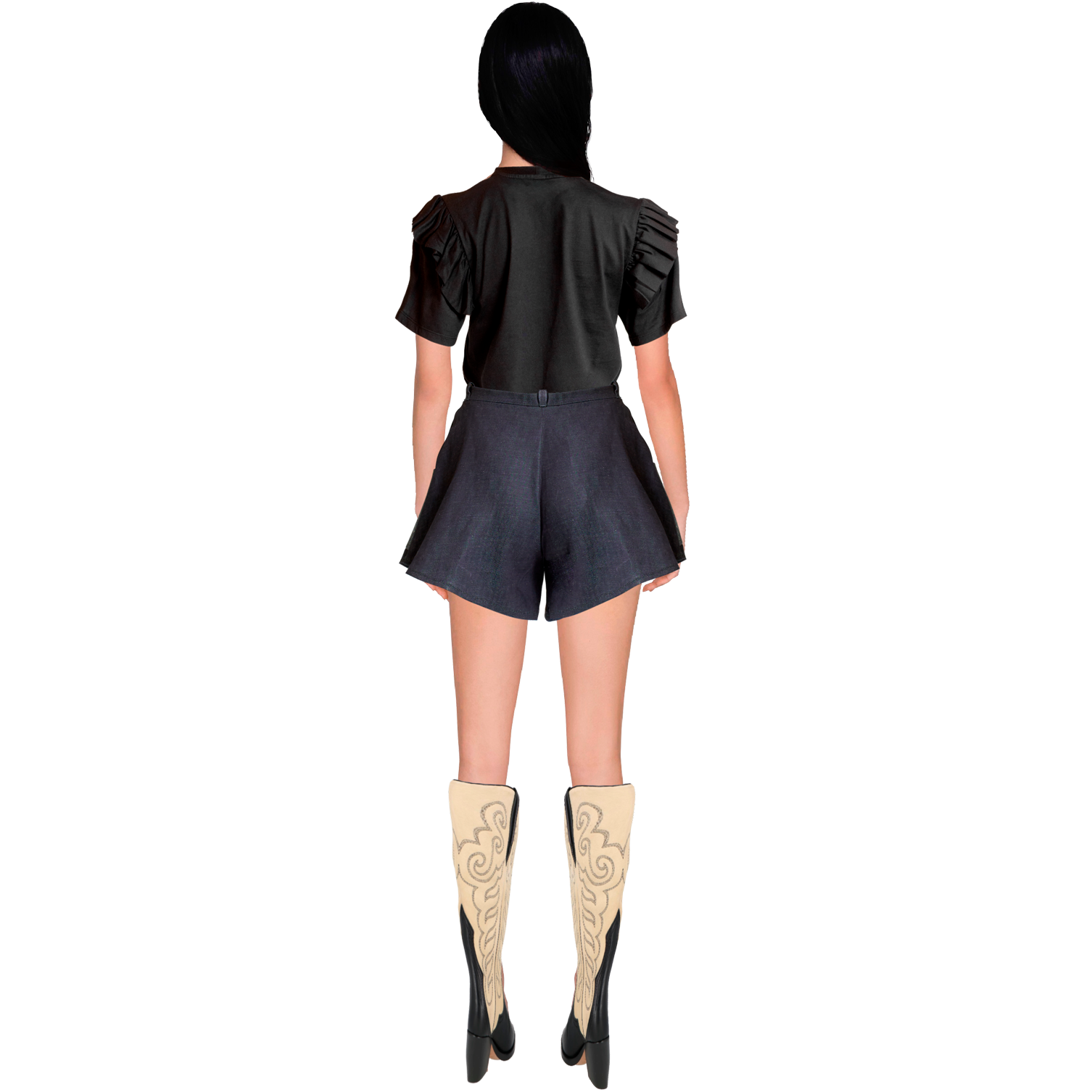 Viva La Femme T-Shirt Black